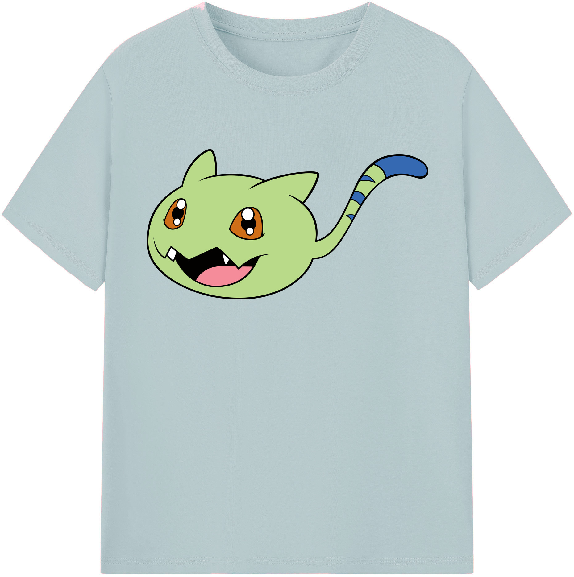 （画像用） Digimon デジタルモンスター/デジモン 綿100％半袖Tシャツ（フロントプリント）